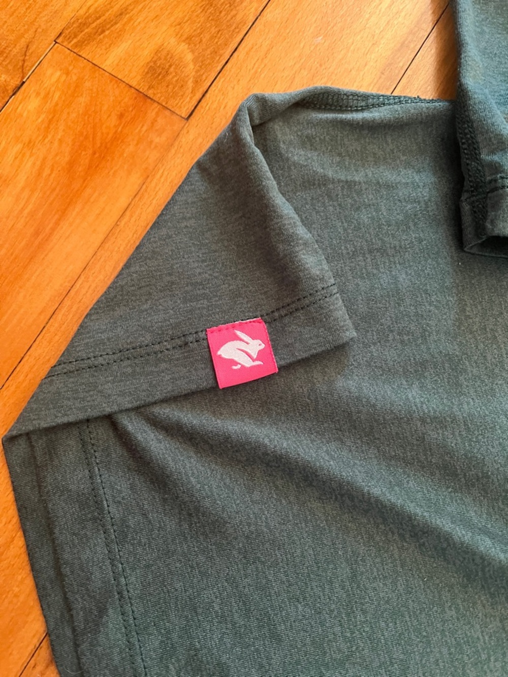 Rabbit EZ Tee Long Sleeve Shirt XS Forest Green - Picture 4 of 5